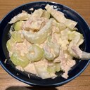 セロリのツナ和え